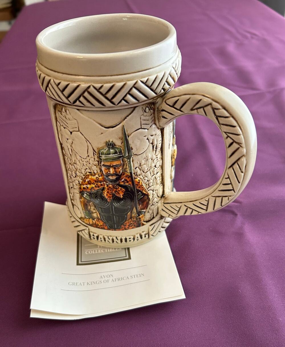 Vintage Avon Great Kings of Africa stein